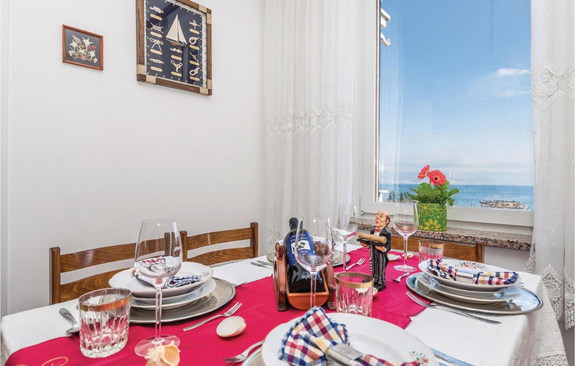 Nice Apartment In Lovran With House Sea View מראה חיצוני תמונה